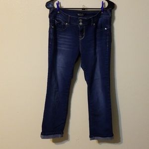 Womens blue jeans